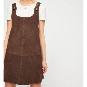 NWOT🍂Free People Suede Dress🍂